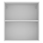Alacena 60 cm 1 Puerta 2 Compartimentos Blanco Glamy Madesa
