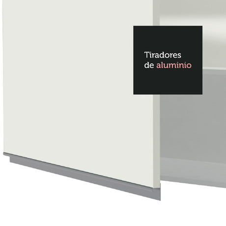 Alacena 60 cm 1 Puerta Rebatible Blanco Glamy Madesa