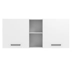Alacena 150 cm 2 Puertas y 2 Nichos Blanco Agata Madesa