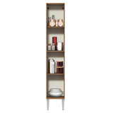 Mueble Despensa Madesa Emilly 2 Puertas - Marrón/Negro