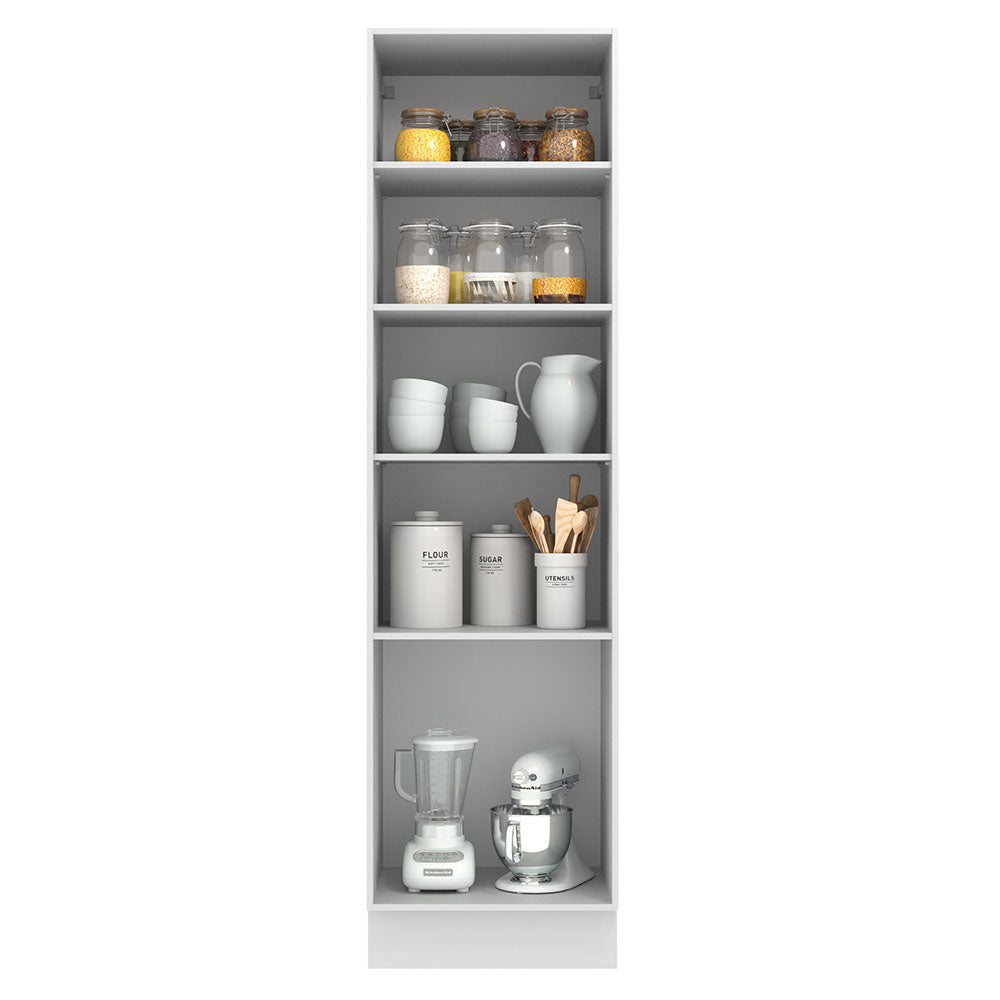 Mueble Despensa 60 cm 3 Puertas Blanco Agata Madesa