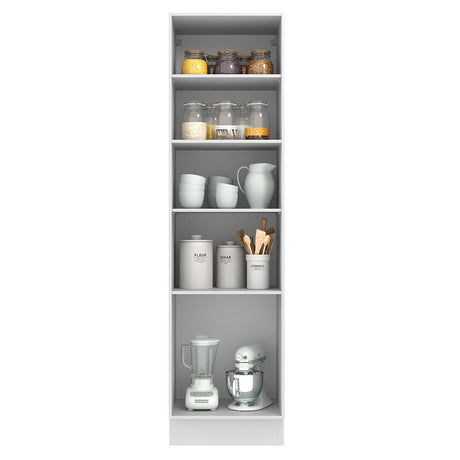 Mueble Despensa 60 cm 3 Puertas Blanco Agata Madesa