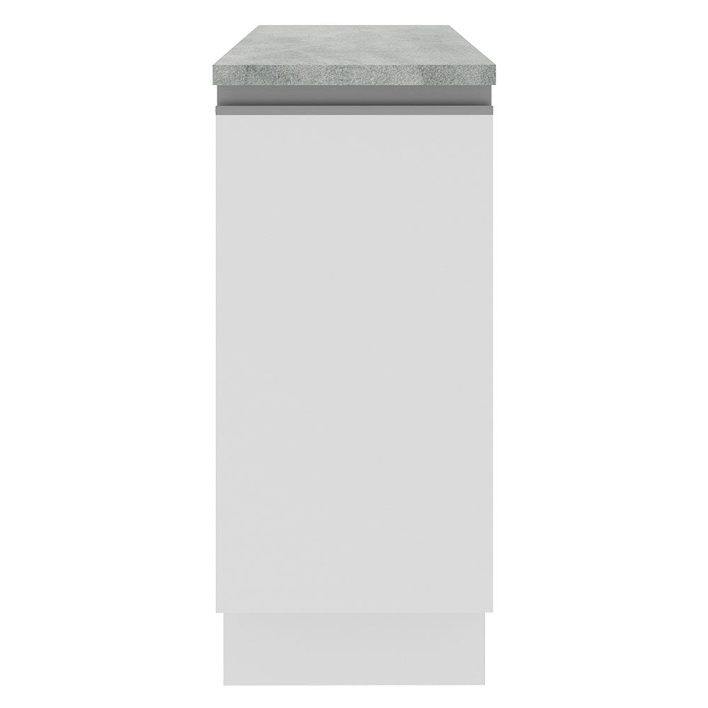 Mueble de Cocina Madesa Glamy 35 cm 1 Puerta Blanco