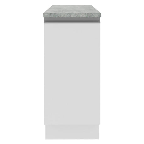 Mueble de Cocina Madesa Glamy 35 cm 1 Puerta Blanco