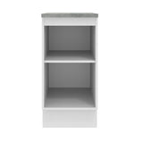 Mueble de Cocina 40 cm 1 Puerta Blanco Agata Madesa