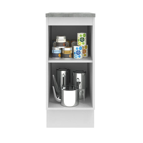 Mueble de Cocina 35 cm 1 Puerta Blanco Agata Madesa