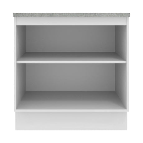 Mueble de Cocina 80 cm 2 Puertas Blanco Agata Madesa