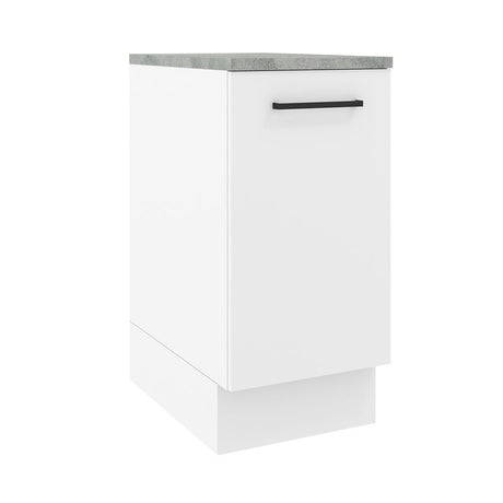 Mueble de Cocina 40 cm 1 Puerta Blanco Agata Madesa