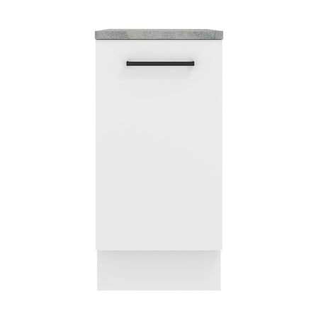 Mueble de Cocina 40 cm 1 Puerta Blanco Agata Madesa