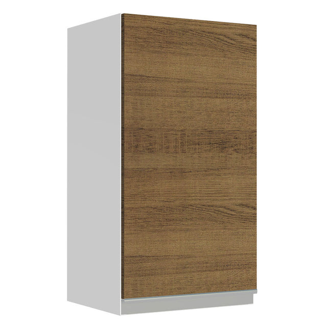 Alacena Madesa Glamy 35 cm 1 Puerta Blanco/Marrón