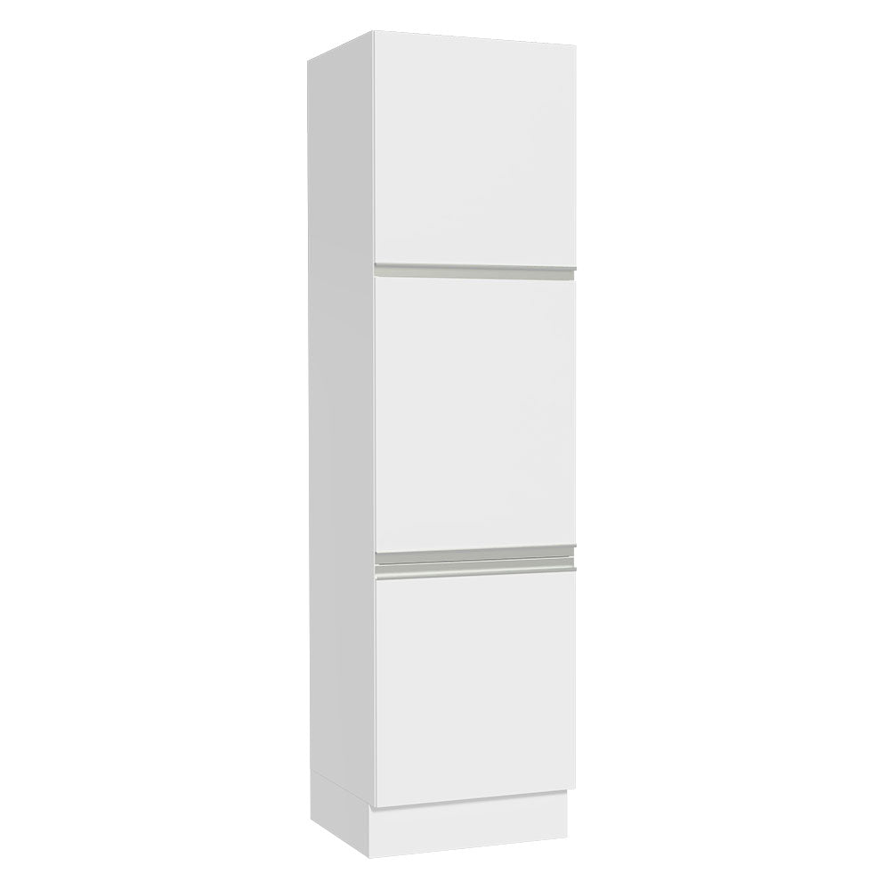 Mueble Despensa Madesa Glamy 60 cm 3 Puertas Blanco