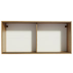 Alacena Madesa Emilly 2 Puertas Correderas Cristal Reflejo