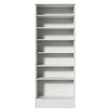 Armario Multiusos 60 cm 1 puerta Madesa - Blanco