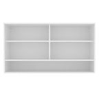 Alacena Madesa Glamy 2 Puertas Corredizas de Vidrio y 1 Nicho Blanco