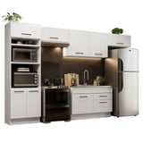 Cocina Integral 350cm Blanco Agata 01