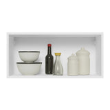 Alacena Madesa Glamy 70 cm 1 Puerta Basculante Blanco