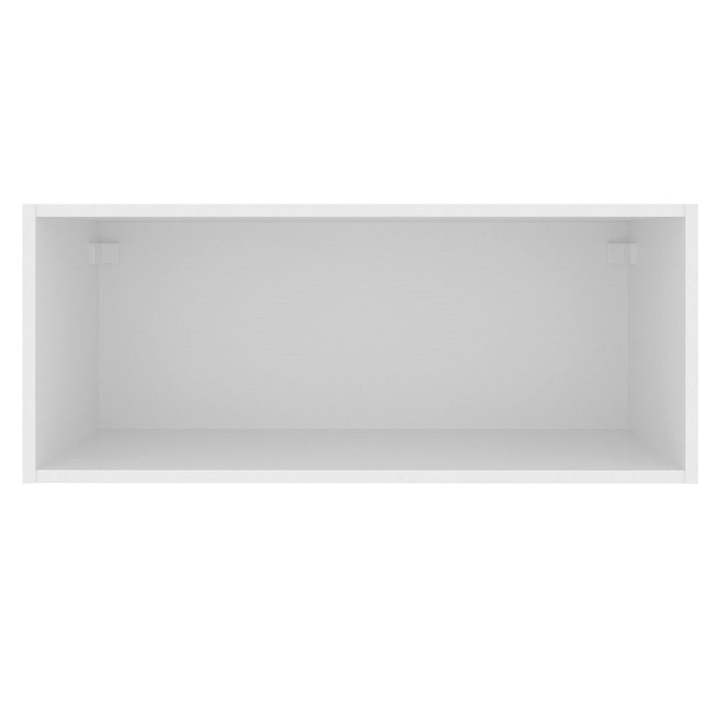 Alacena Madesa Glamy 80 cm 1 Puerta Basculante Blanco/Marrón