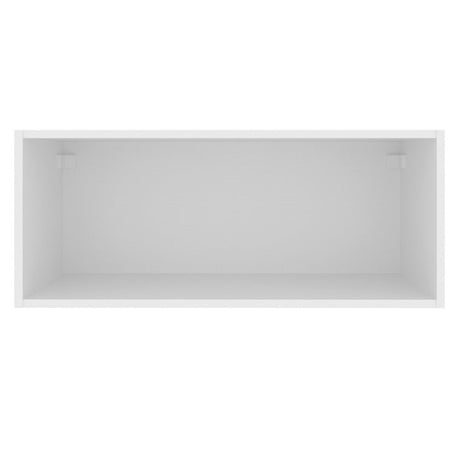 Alacena Madesa Glamy 80 cm 1 Puerta Basculante Blanco/Marrón