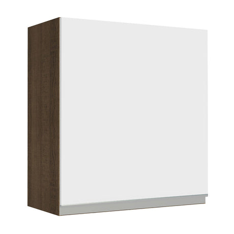 Alacena Madesa Glamy 60 cm 1 Puerta Marrón/Blanco