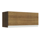 Alacena Madesa Glamy 80 cm 1 Puerta Basculante Marrón