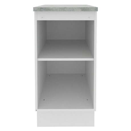 Mueble de Cocina Madesa Glamy 40 cm 1 Puerta Blanco