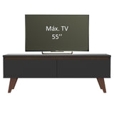 Mueble para TV Madesa Le Mans Hasta 55 Pulgadas Negro