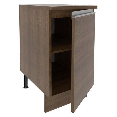 Mueble de Cocina Madesa Glamy 40 cm 1 Puerta Marrón