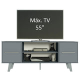 Mueble para TV Madesa Copenhaguen 55 Pulgadas Gris