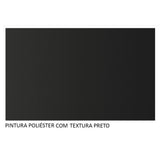 Gabinete Superior 120 x 50 cm 2 Puertas Reims Negro