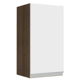 Alacena Madesa Glamy 35 cm 1 Puerta Marrón/Blanco