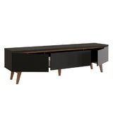 Mueble para TV Madesa Reims Hasta 75 Pulgadas Negro