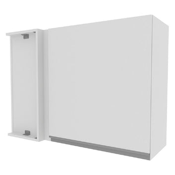 Gabinete Superior Esquinero 94 cm 1 Puerta Blanco Glamy Madesa