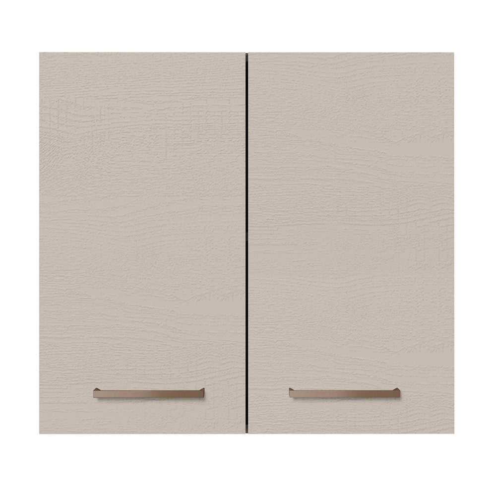 Alacena 70 cm 2 Puertas Marrón/Crema Agata Madesa