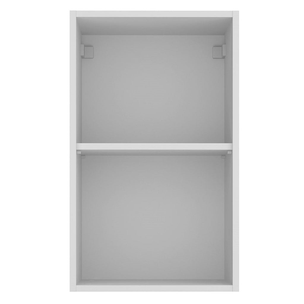 Alacena 40 cm 1 Puerta 2 Compartimentos Blanco Glamy Madesa