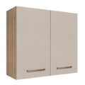 Alacena 70 cm 2 Puertas Marrón/Crema Agata Madesa