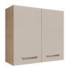 Alacena 70 cm 2 Puertas Marrón/Crema Agata Madesa
