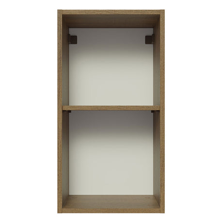 Alacena Madesa Glamy 35 cm 1 Puerta Marrón/Blanco