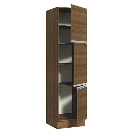 Mueble Despensa Madesa Glamy 60 cm 3 Puertas Marrón