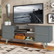 Mueble para TV Madesa Copenhaguen 55 Pulgadas Gris