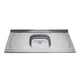 Fregadero de Acero Inoxidable 120 cm Madesa