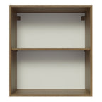 Alacena Madesa Glamy 60 cm 1 Puerta Marrón/Blanco