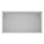 Alacena 60 cm 1 Puerta Basculante Blanco/Marrón Glamy Madesa