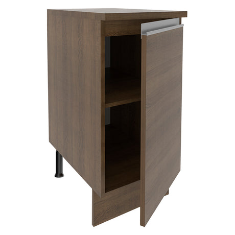 Mueble de Cocina Madesa Glamy 35 cm 1 Puerta Marrón