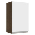Alacena Madesa Glamy 40 cm 1 Puerta Marrón/Blanco