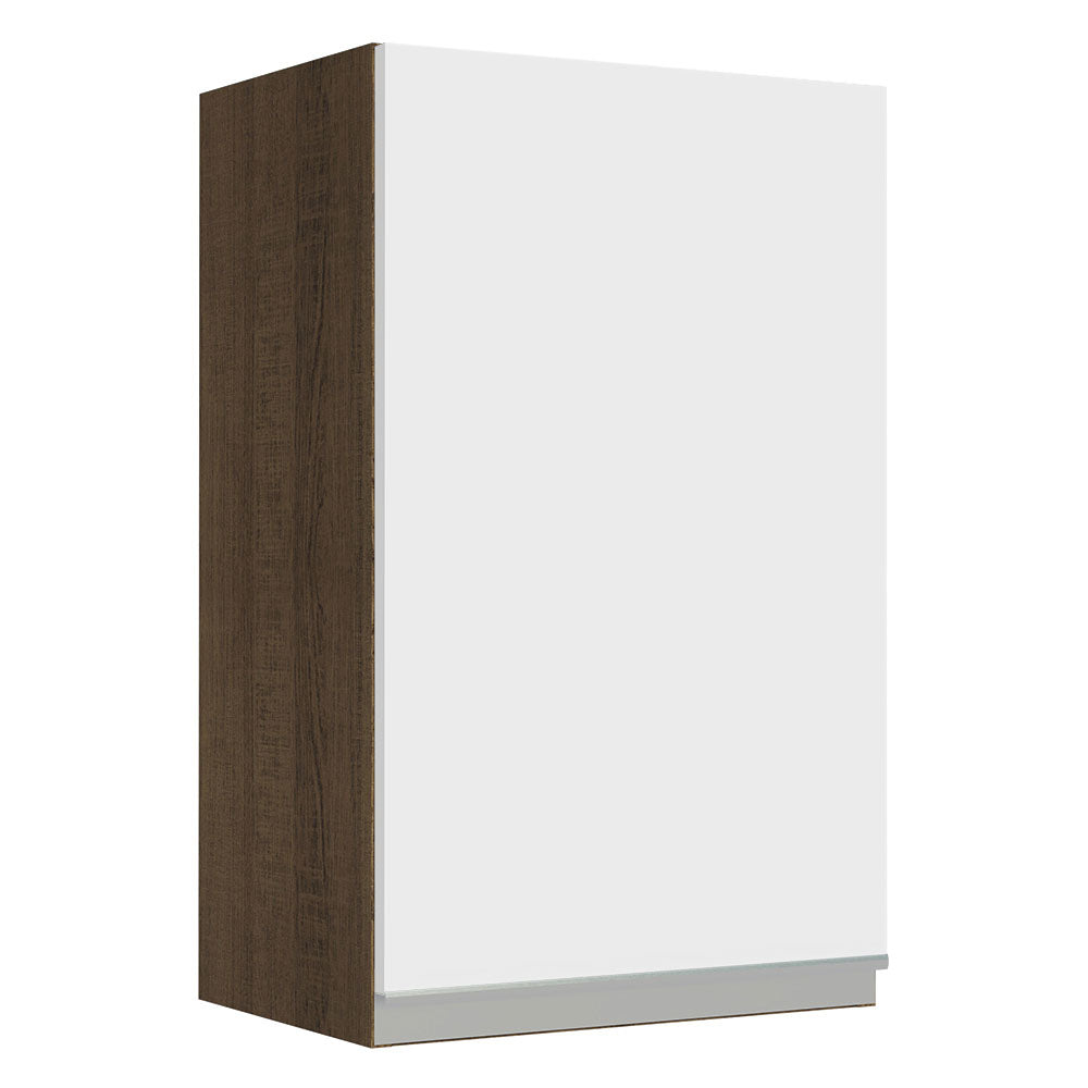 Alacena Madesa Glamy 40 cm 1 Puerta Marrón/Blanco