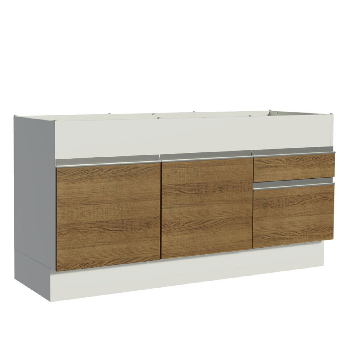 Mueble de Cocina Madesa 2 Cajones 2 Puertas 150 Cm