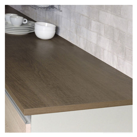 Mesón para Mueble de Cocina 120 cm Madesa Marrón