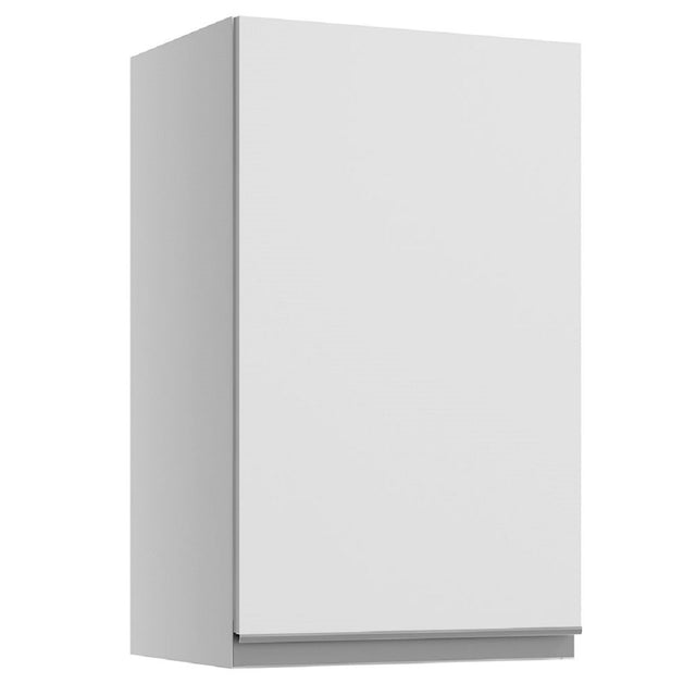 Alacena 40 cm 1 Puerta 2 Compartimentos Blanco Glamy Madesa