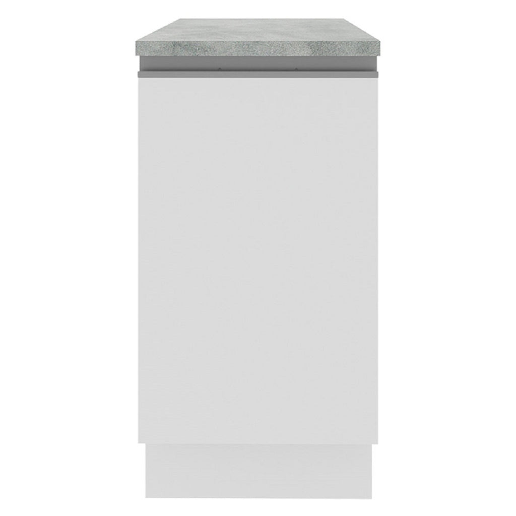 Mueble de Cocina Madesa Glamy 40 cm 1 Puerta Blanco