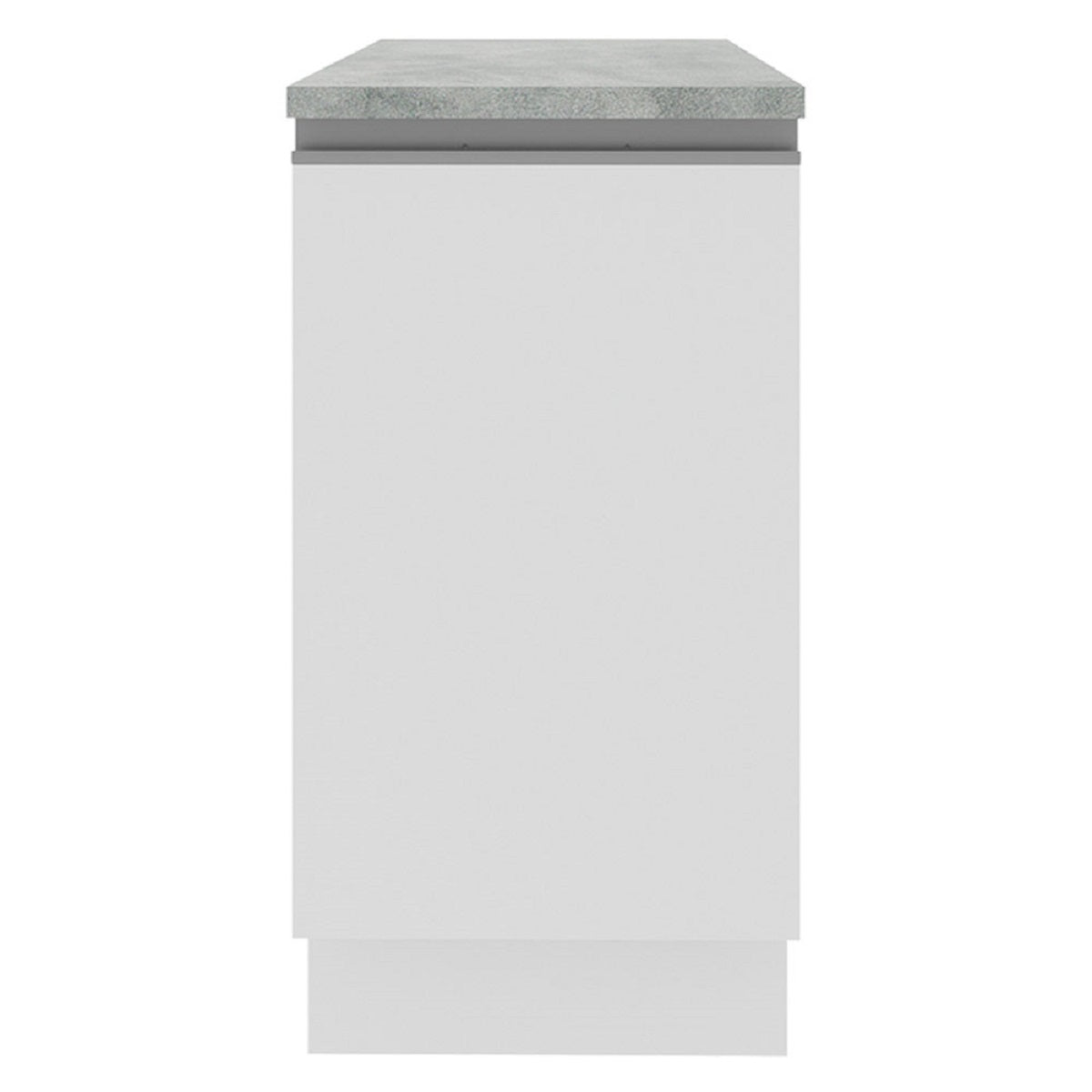 Mueble de Cocina Madesa Glamy 40 cm 1 Puerta Blanco